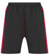 LV886 Finden + Hales Knitted Shorts Black / Red colour image